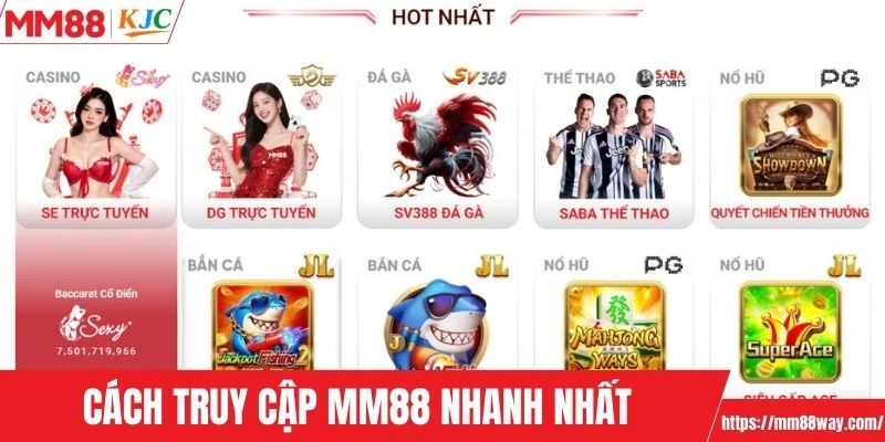 Cách truy cập nhà cái MM88 từ A đến Z