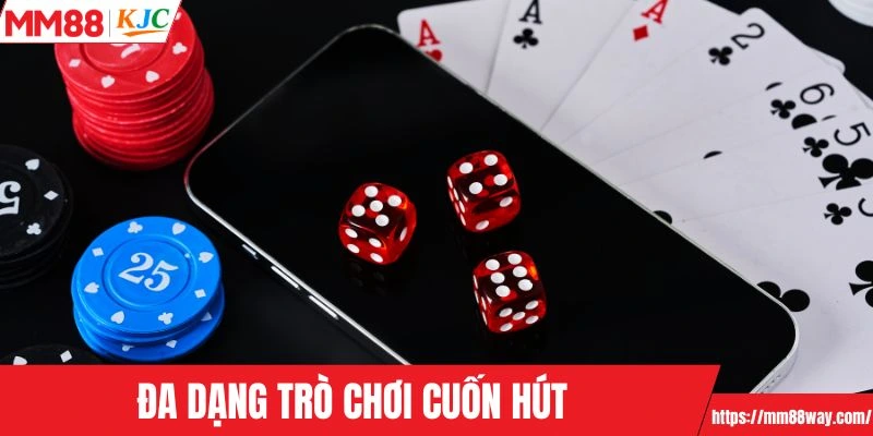 Trải nghiệm kho game casino vô cùng phong phú